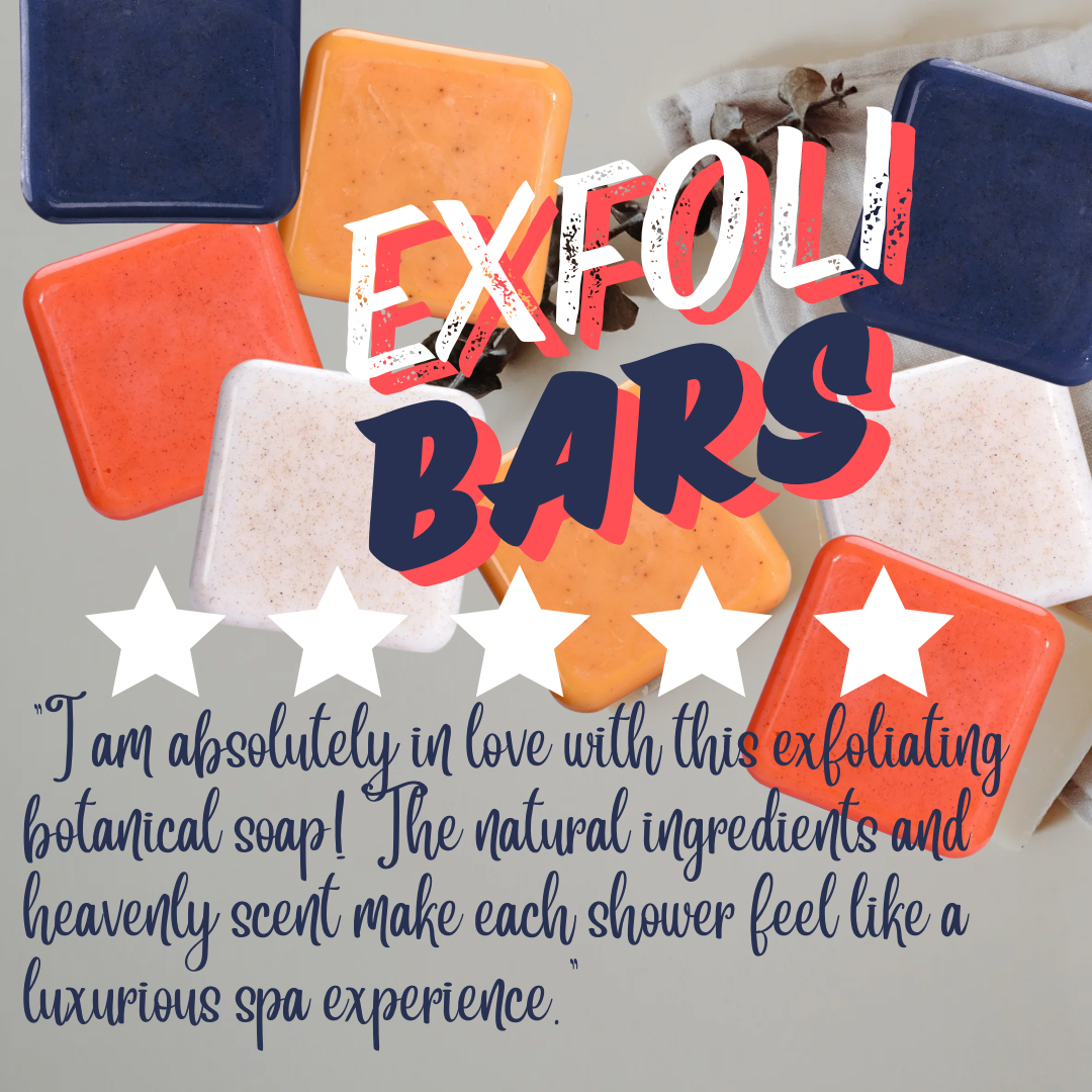 Exfoli-Bar Natural Scrub Bars