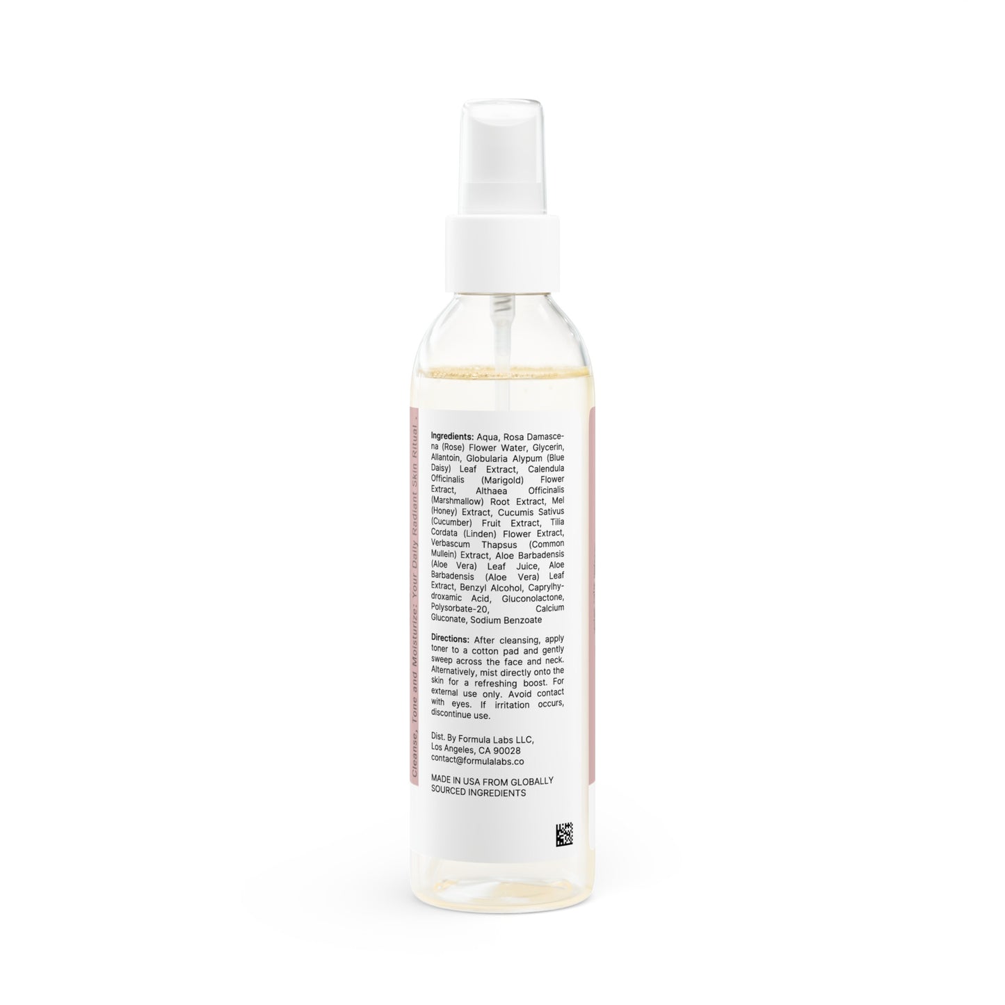 Vegan Calming Toner, 6oz