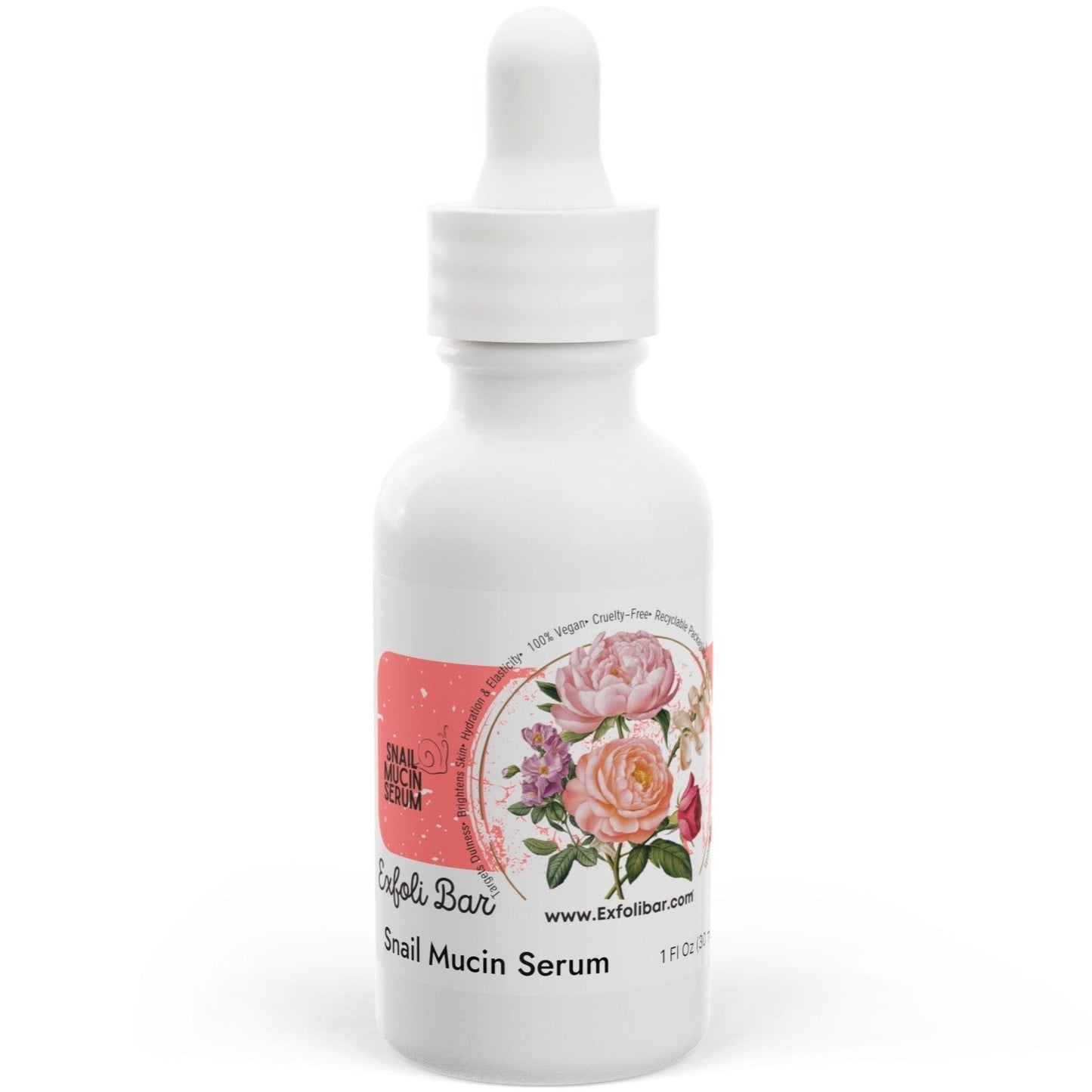 Snail Mucin Facial Serum, 1oz