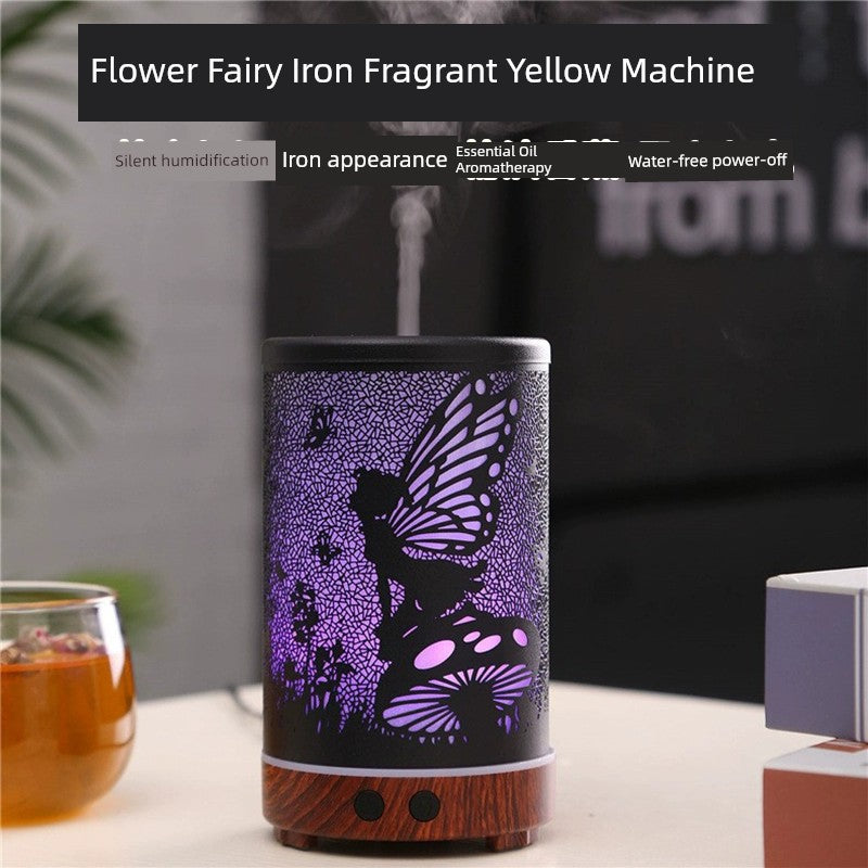 Pixie Mushroom Scent Diffuser Humidifier LED Light