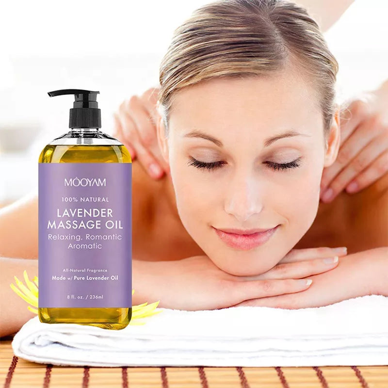 Lavender  Massage Oil 100% Pure Natural Organic