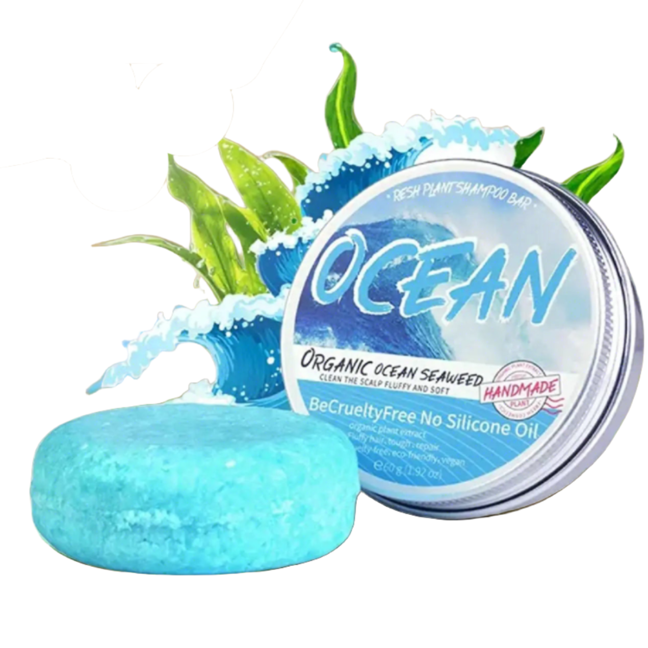 Organic Ocean Shampoo Bar 1.92oz